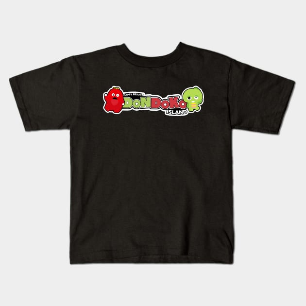 Dondoko island MASCOT Kids T-Shirt by jorgejebraws